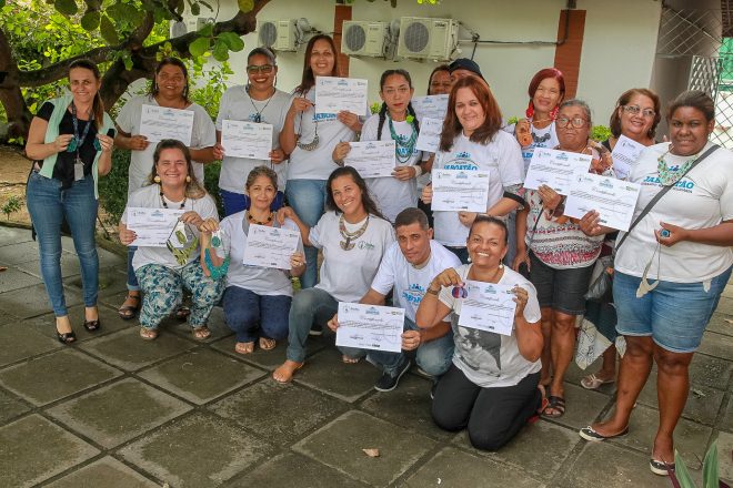 Leia mais sobre o artigo Prefeitura do Jaboatão entrega certificados aos 150 alunos da primeira turma do curso de Economia Solidária